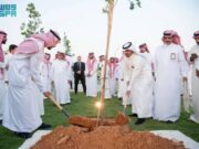 அல்-நகீல் சுற்றுப்புறத்தில் பசுமைப்படுத்தல் முயற்சிகளை துவக்கியுள்ள ‘பசுமை ரியாத்’ திட்டம்.