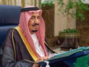 ரியாத் வந்தடைந்தார் மன்னர் சல்மான்.