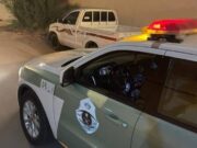 ரியாத்தில் விபத்துக்குள்ளான சம்பவத்திற்காக டிரைவரை கைது செய்த போக்குவரத்து அதிகாரிகள்.