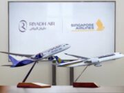 ஒத்துழைப்பை மேம்படுத்த புரிந்துணர்வு ஒப்பந்தத்தில் கையெழுத்திட்டுள்ள ரியாத் ஏர் மற்றும் சிங்கப்பூர் ஏர்லைன்ஸ்.